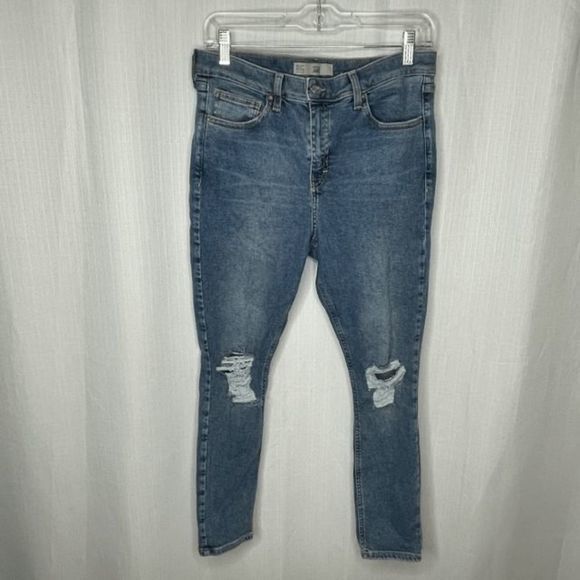 Topshop Jamie Ripped‎ Skinny Jeans - Picture 2 of 3